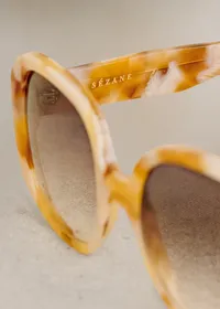 Lunettes de soleil Georgia - Écaille Jaune — view 2