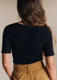 Maille Alix - Noir — view 4