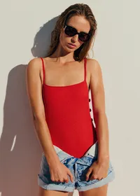 Maillot de bain Begur - Rouge — view 3