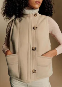 Manteau Alais - Naturel — view 2