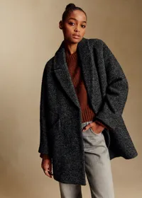 Manteau Ander - Gris Chiné — view 2
