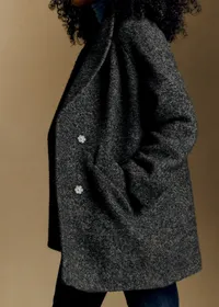 Manteau Ander - Gris Chiné — view 4