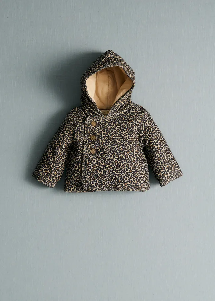 Manteau Artus - Léopard Beige