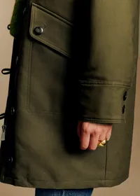 Manteau Bill - Kaki — view 3