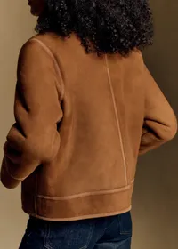 Manteau Calixte - Marron — view 4