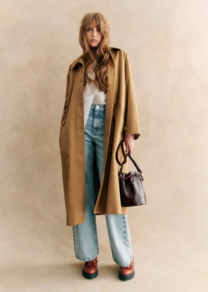 Manteau Clyde - Camel