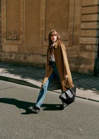 Manteau Clyde - Camel — view 4