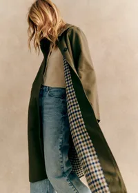 Manteau Clyde - Kaki Foncé — view 3