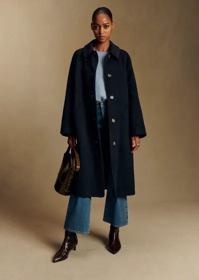 Manteau Clyde - Marine