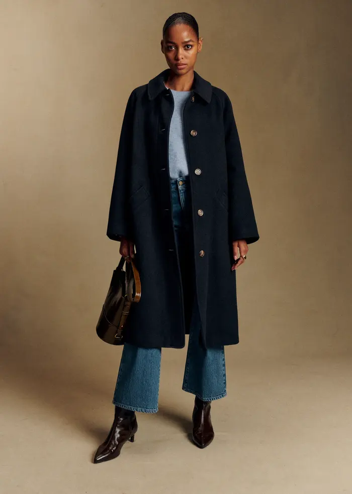 Manteau Clyde - Marine
