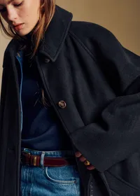 Manteau Clyde - Marine — view 3