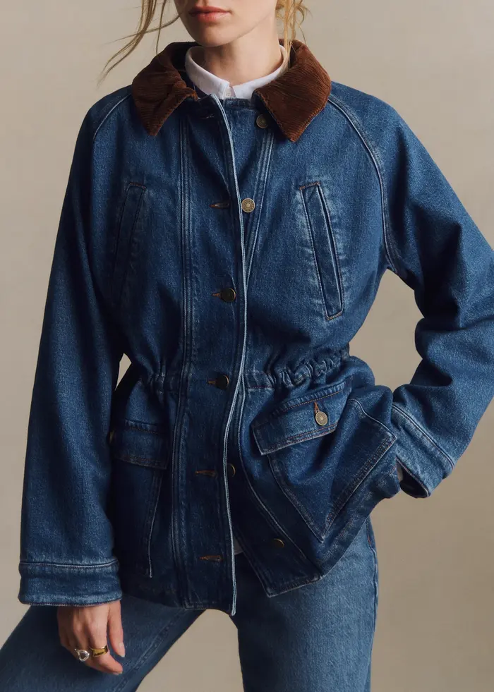 Manteau Edgard - Bleu Denim