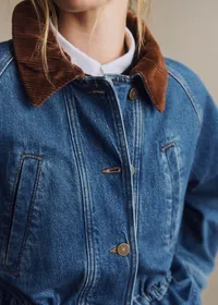 Manteau Edgard - Bleu Denim — view 2