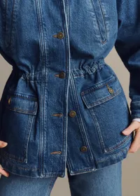 Manteau Edgard - Bleu Denim — view 3