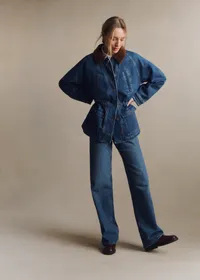 Manteau Edgard - Bleu Denim — view 4