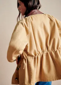 Manteau Edgard - Camel Clair — view 2