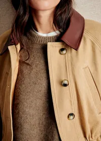 Manteau Edgard - Camel Clair — view 3