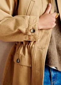 Manteau Edgard - Camel Clair — view 4
