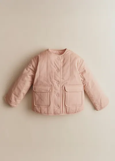 Manteau Farel - Rose Poudré