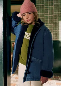 Manteau Giacomo - Bleu Denim — view 3