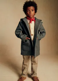 Manteau Joseph - Gris Chiné — view 2