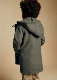 Manteau Joseph - Gris Chiné — view 4