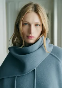 Manteau Kais - Bleu Gris — view 3