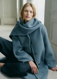 Manteau Kais - Bleu Gris — view 4