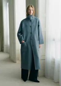 Manteau Kais - Bleu Gris — view 5