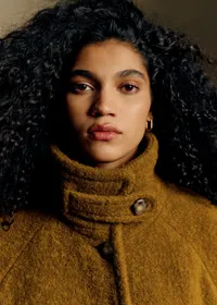 Manteau Léo - Vert Bronze — view 4