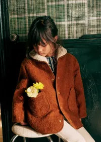 Manteau Mia - Cannelle — view 2