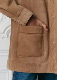 Manteau Nico - Caramel Ecru — view 2