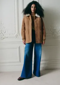 Manteau Nico - Caramel Ecru — view 3