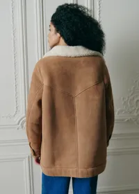 Manteau Nico - Caramel Ecru — view 4
