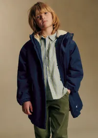 Manteau Oscar - Bleu Marine — view 2