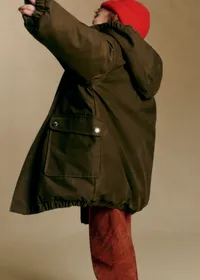 Manteau Oscar - Kaki — view 3