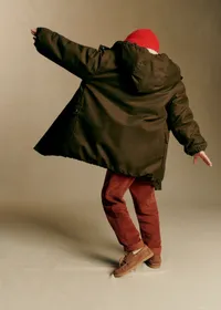 Manteau Oscar - Kaki — view 4