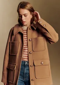 Manteau Paolo - Camel — view 2