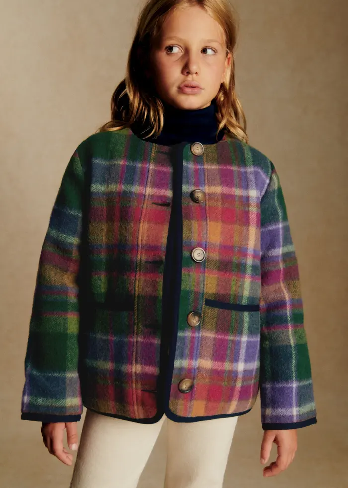 Manteau Philo - Carreaux Flashy