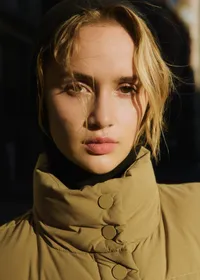 Manteau Rachel - Olive — view 3
