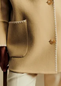 Manteau Rafael - Paille — view 2