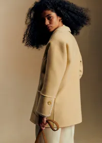 Manteau Rafael - Paille — view 3