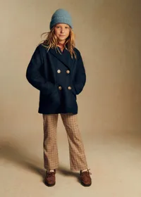 Manteau Zoé - Bleu Marine — view 3