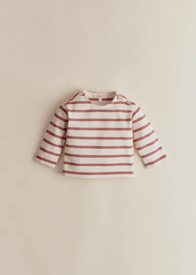 Marinière Colette - Ecru / Bois De Rose