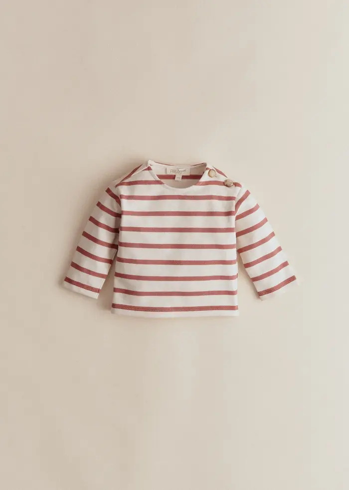 Marinière Colette - Ecru / Bois De Rose