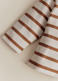 Marinière Colette - Ecru / Caramel — view 4