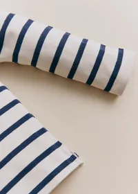 Marinière Colette - Écru / Marine — view 3