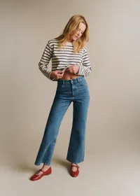 Marinière Elina - Écru / Marine — view 4
