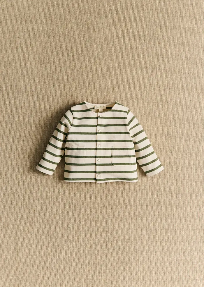 Marinière Louis - Ecru / Kaki