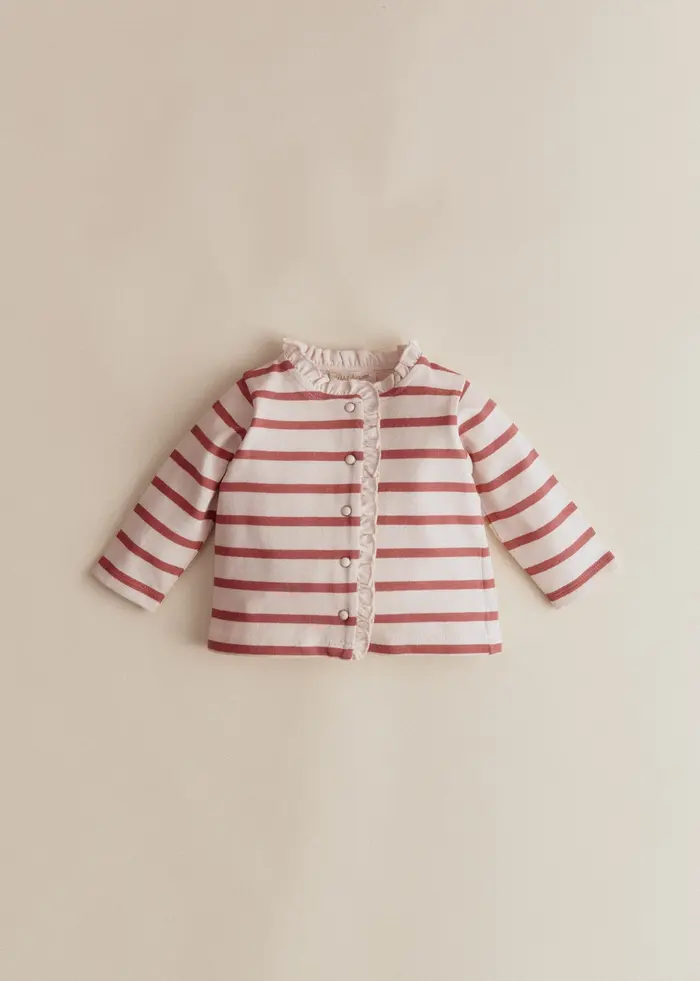 Marinière Maëlle - Ecru / Bois De Rose